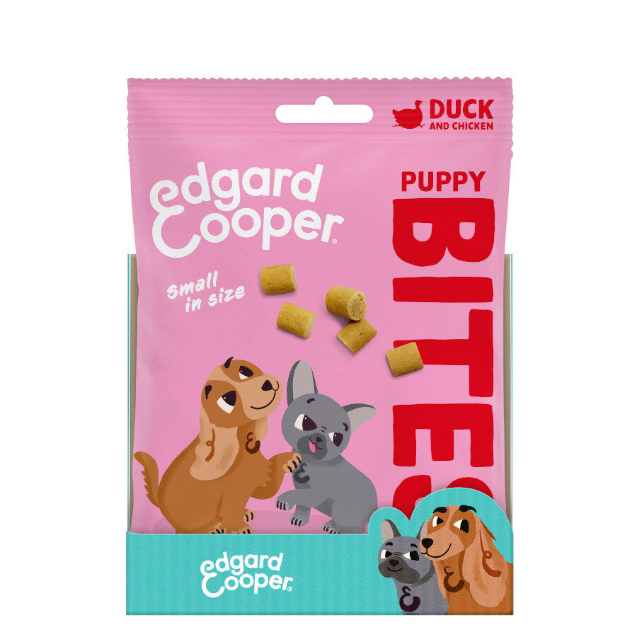 Edgard & Cooper Snacks Mini Puppy de Pato e Frango para cães , , large image number null